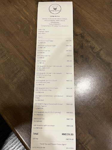 Indulge By Coco Cafe - Kuala Dungun