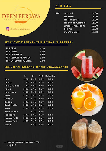 Restoran Deen Berjaya (Kari Kepala Ikan) Port Dickson - Port Dickson