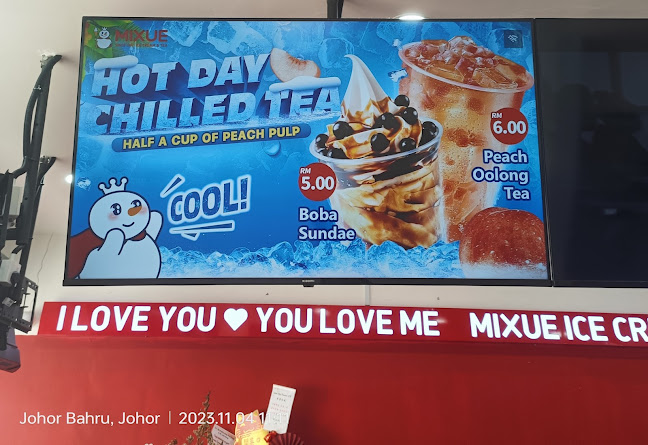 Mixue Johor Jaya - Gastronomi dan perhotelan