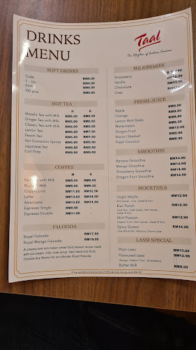 Taal Indian Cuisine ® - Ipoh