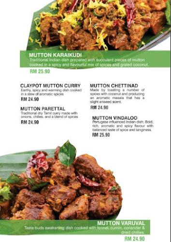 Opinii despre Rempah Ratus - Banana Leaf Cafe with South Indian Cuisine (Indian Restaurant, Banana Leaf Rice, Briyani, Claypot and Curry) în George Town - Gastronomi dan perhotelan