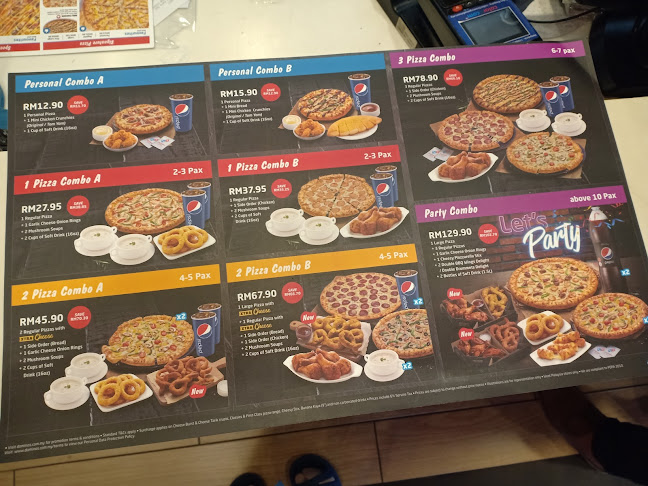 Opinii despre Domino's Pizza Kuala Ibai în Kuala Terengganu - Gastronomi dan perhotelan