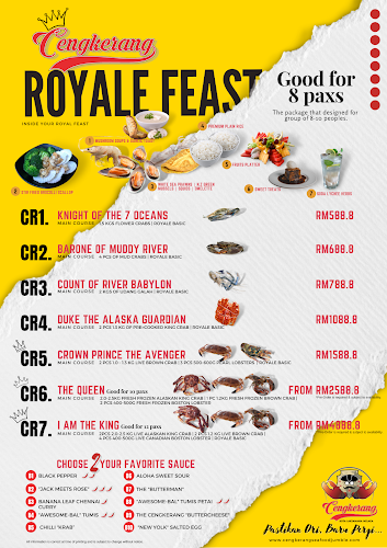 Cengkerang Seafood Jumble - Gastronomi dan perhotelan