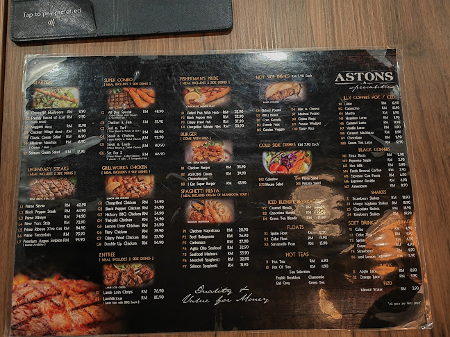 Opinii despre Astons Specialities @ Bukit Indah în Johor Bahru - Gastronomi dan perhotelan