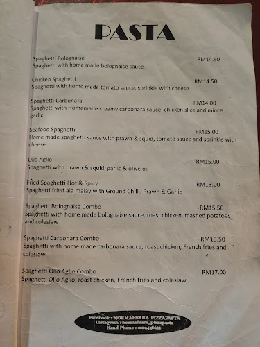 Opinii despre Normahsara Pizza & Pasta în Sibu - Gastronomi dan perhotelan