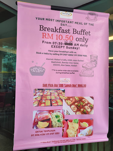 Opinii despre Maker’s Cafe AOR în Alor Setar - Gastronomi dan perhotelan
