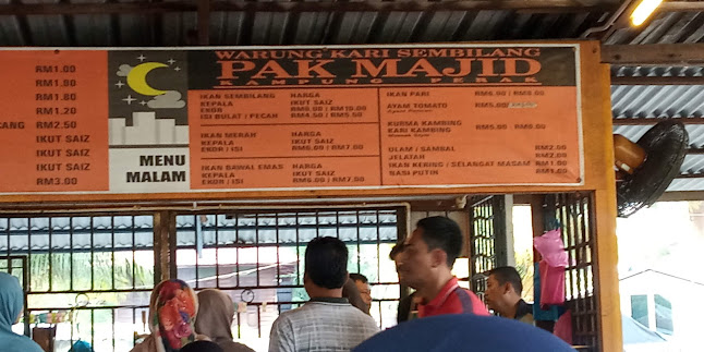 Pak Majid Kari Sembilang/ Warung Tiga Sempadan - Gastronomi dan perhotelan