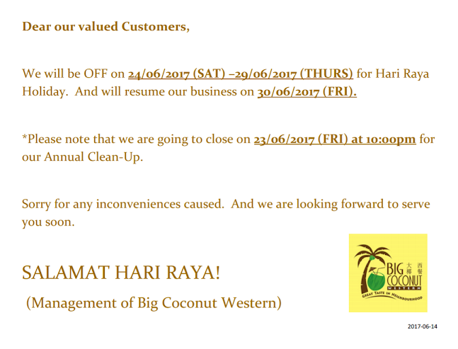 Big Coconut @ Hui Sing - Kuching