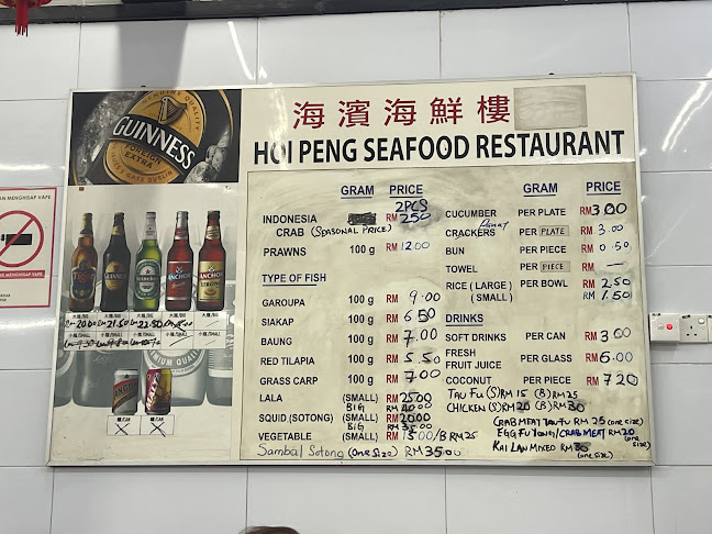 Restoran Hoi Peng Seafood - Gastronomi dan perhotelan