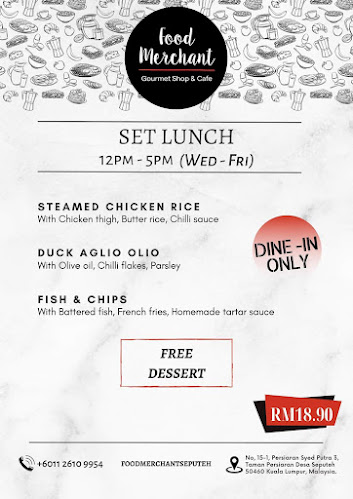 Opinii despre Food Merchant Cafe & Retail în Kuala Lumpur - Gastronomi dan perhotelan