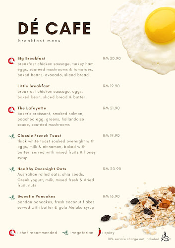 De Cafe & Rest House - Gastronomi dan perhotelan