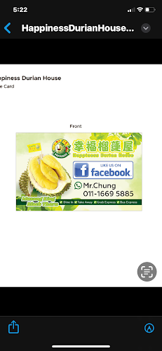 Comentarii opinii despre 幸福榴莲屋 Happiness Durian House