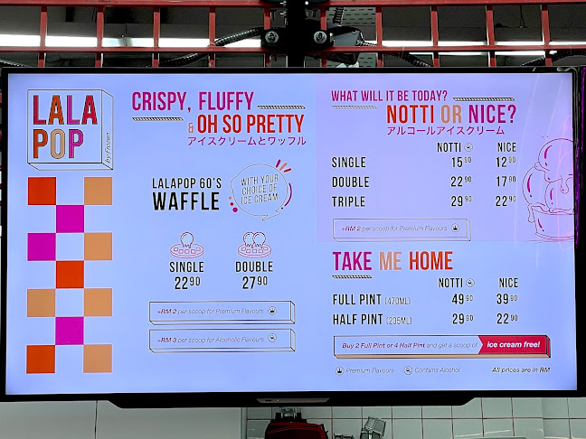 Opinii despre LaLaPop by Frozen în Kuala Lumpur - Gastronomi dan perhotelan