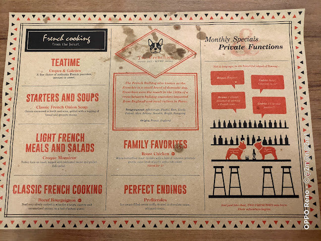 Opinii despre Kafe Bistro Two Frenchies în George Town - Gastronomi dan perhotelan