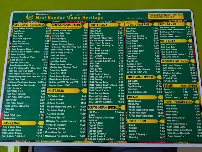 Restoran Nasi Kandar Mamu Heritage