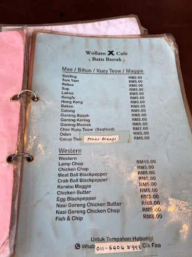Wollam X Cafe - Gastronomi dan perhotelan