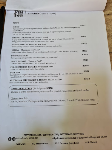 Fat Tea Macanese Food - Gastronomi dan perhotelan