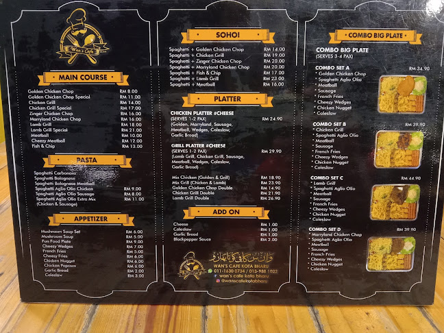 Opinii despre Wan's Cafe în Kota Bharu - Gastronomi dan perhotelan