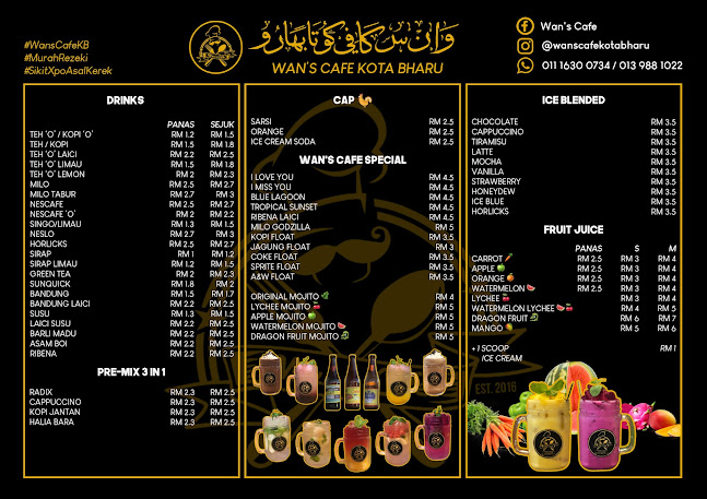 Wan's Cafe - Kota Bharu