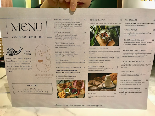 Comentarii opinii despre Yin’s Sourdough Bakery & Cafe (Mid Valley)
