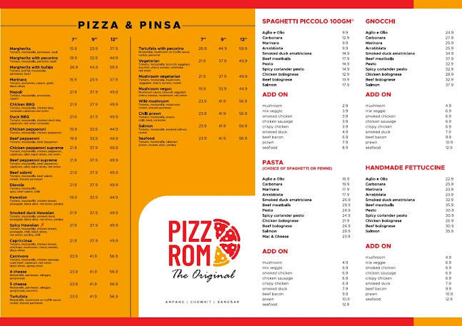 Pizza Roma The Original Malaysia