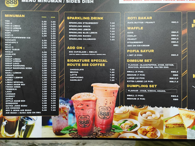 ROUTE 888 - Gastronomi dan perhotelan