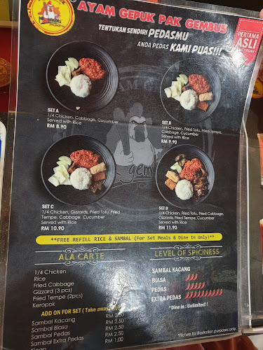 Opinii despre Ayam Gepuk Pak Gembus Kuala Terengganu în Kuala Terengganu - Gastronomi dan perhotelan