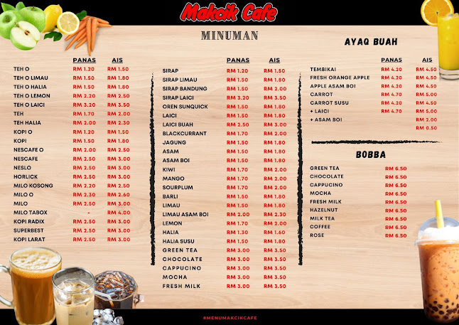 Opinii despre Makcik Cafe în Alor Setar - Gastronomi dan perhotelan