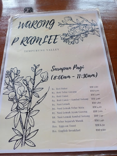 Warong P.Ramlee @The Kandu - Gastronomi dan perhotelan