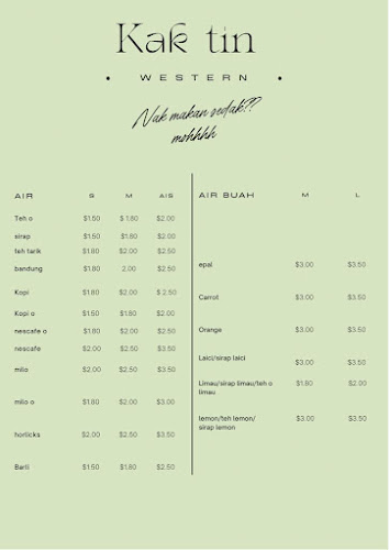 Opinii despre Dapur Kak Tin Nasi Lemak Sotong, Pasta & Western Food Temerloh în Temerloh - Gastronomi dan perhotelan