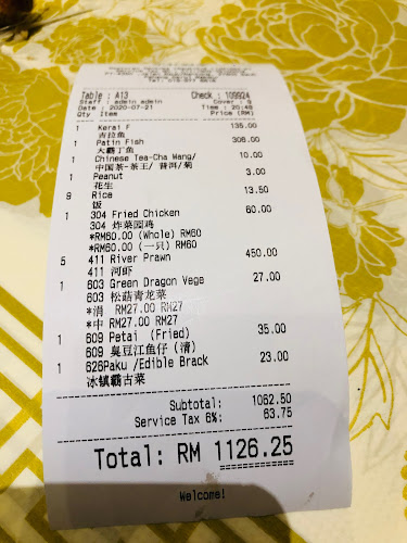 Restaurant Sentosa (Raub)