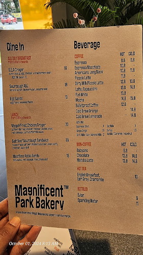 Magnificent Park Bakery