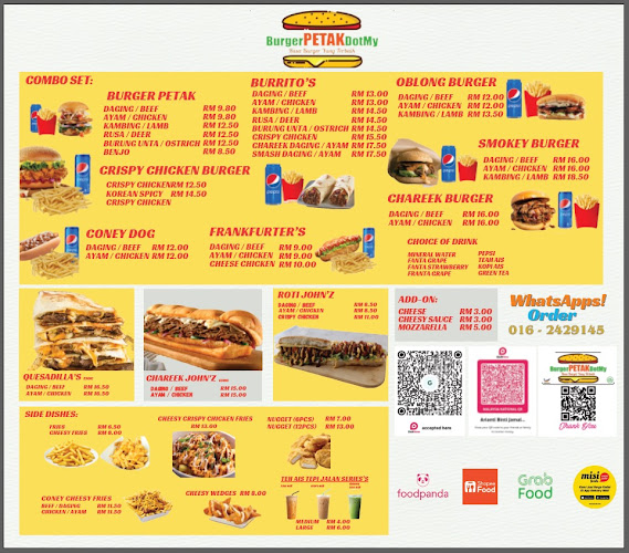 Opinii despre Burger Petak Dot My în Kajang - Gastronomi dan perhotelan