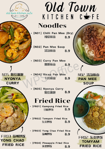 Old Town Kitchen Cafe-Padang Ipoh - Gastronomi dan perhotelan