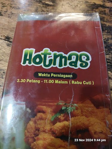 Hotmas Restaurant (1622382-M) - Gastronomi dan perhotelan