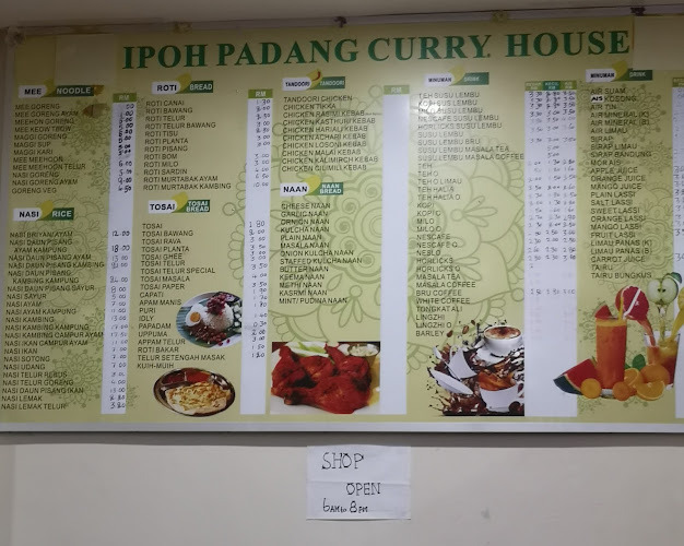Restoran Ipoh Padang Curry House - Gastronomi dan perhotelan