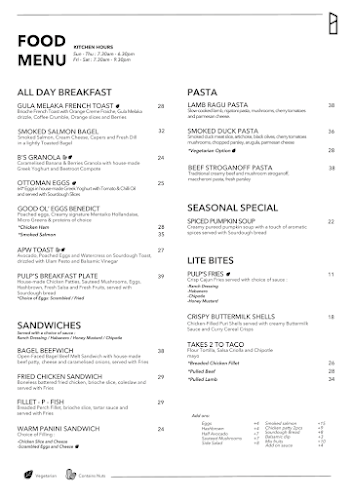 Opinii despre PULP în Kuala Lumpur - Gastronomi dan perhotelan