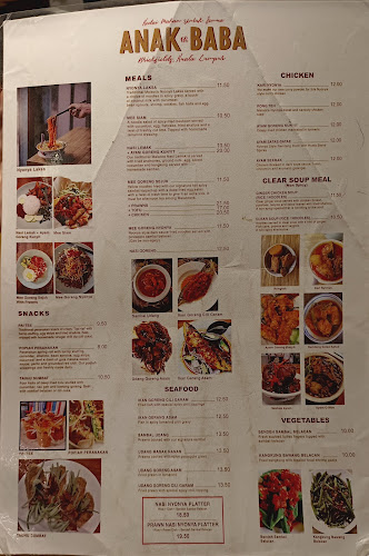 Opinii despre Anak Baba @ Brickfields în Kuala Lumpur - Gastronomi dan perhotelan