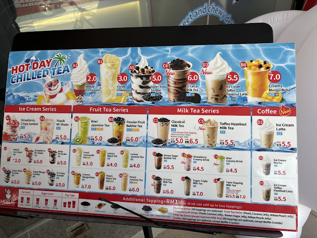 MIXUE PUTRAJAYA - Gastronomi dan perhotelan