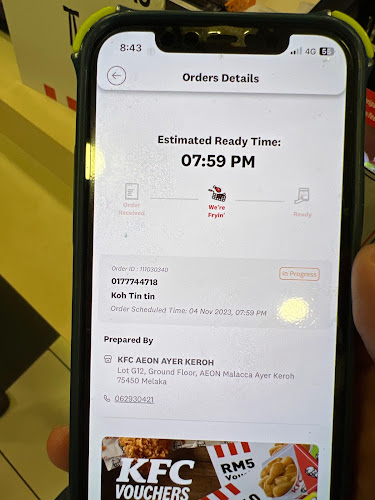 Opinii despre KFC în Ayer Keroh - Gastronomi dan perhotelan