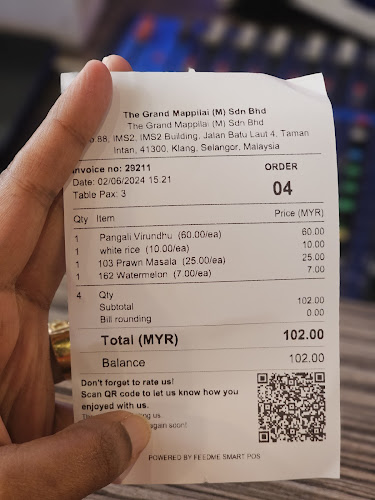 Comentarii opinii despre Mappilai Restaurant