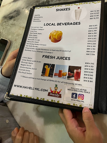 Opinii despre Havelly • Kuala Lumpur în Kuala Lumpur - Gastronomi dan perhotelan