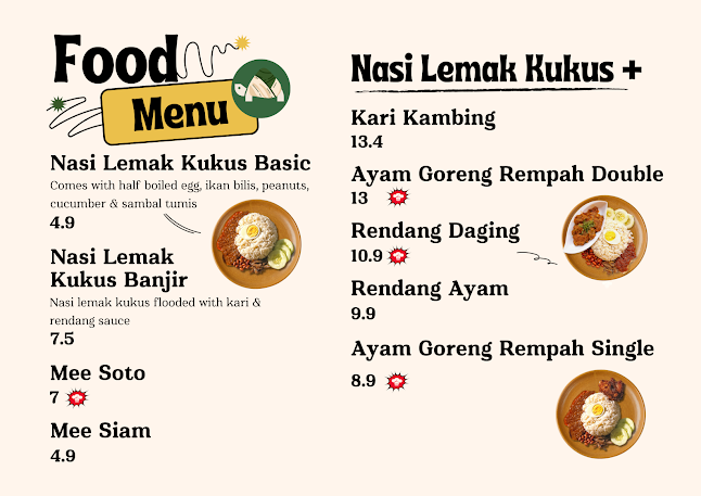 Nasi Lemak Kura - Johor Bahru