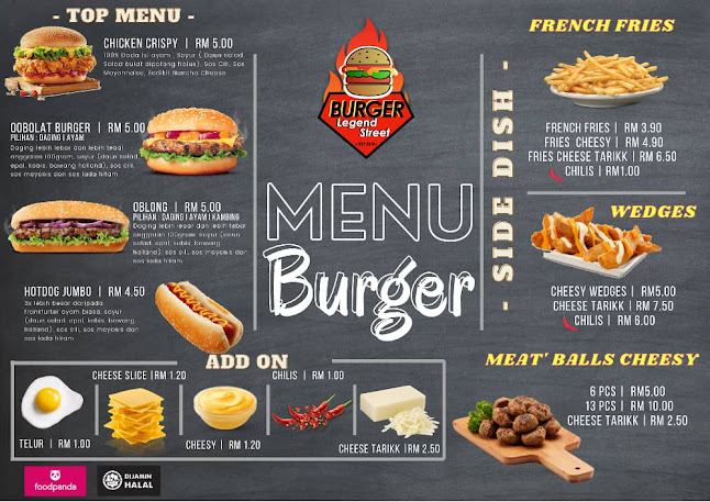 Burger Legend Street x Delorong Burger - Sungai Petani