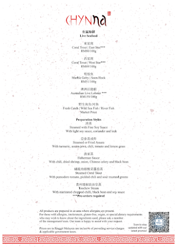 Opinii despre Chynna în Kuala Lumpur - Gastronomi dan perhotelan