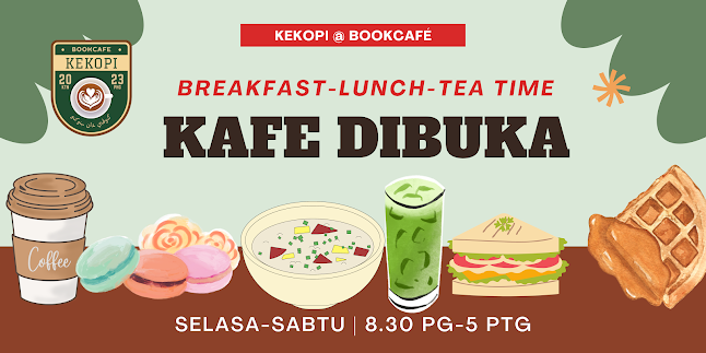 Kekopi @ BookCafé - Gastronomi dan perhotelan