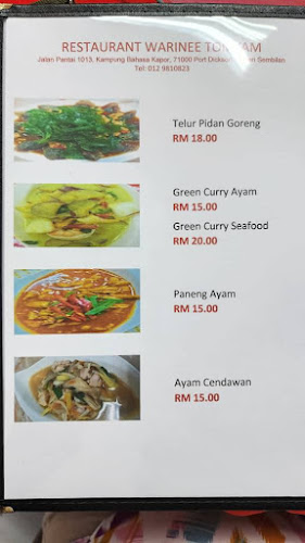 Restoran Warinee Tom Yam - Gastronomi dan perhotelan