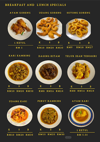 Restoran Deen Berjaya (Kari Kepala Ikan) Port Dickson - Gastronomi dan perhotelan