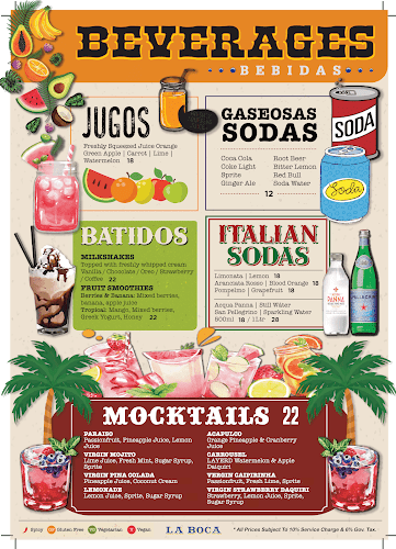 La Boca Latino Bar & Grill, Pavilion KL - Gastronomi dan perhotelan