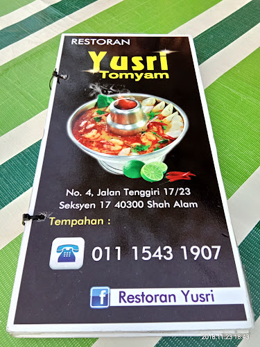 Opinii despre Restoran Yusri Tomyam în Shah Alam - Gastronomi dan perhotelan